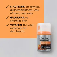 Moisturizer Face Cream with Vitamin C + Guarana for men Hydra Energetic 24H Anti-Fatigue