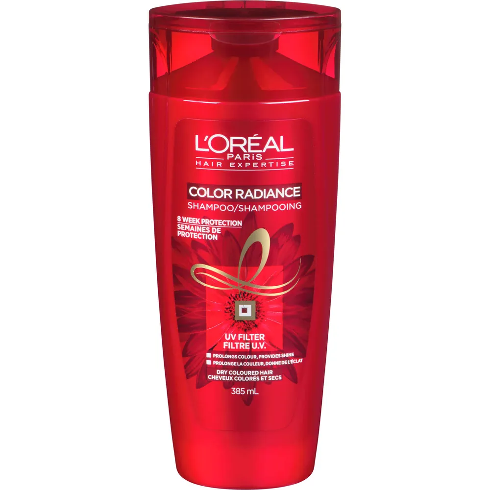 Color radiance shampoo for dry, coloured hair