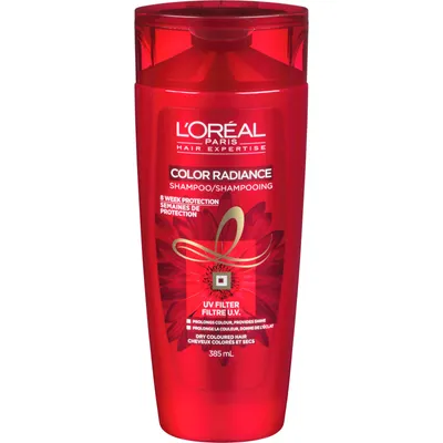 Color radiance shampoo for dry, coloured hair