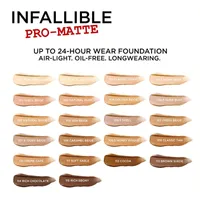 Pro-Matte Foundation, Oil-Free, Lightweight, Longwear Face Makeup Up to 24hr