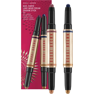 Dual-Ended Long-Wear Cream Shadow Stick Set