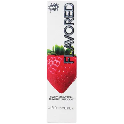 Sultry Strawberry Flavored Lubricant