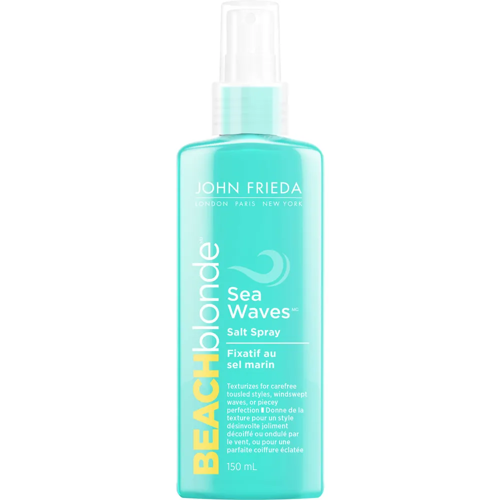 Beach Blonde Sea Waves Salt Spray