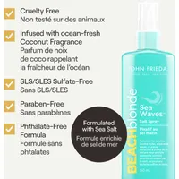 Beach Blonde Sea Waves Salt Spray