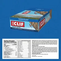 CLIF BAR - Energy Bars - Chocolate Chip - (68 Gram Protein Bars