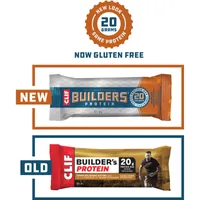 CLIF BUILDERS™  - Protein Bars - Chocolate Peanut Butter Flavour - (68 Gram Non-GMO Bars, 6 Count)