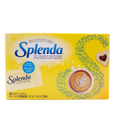 Splenda® No Calorie Sweetener Packets With Gng Liquid