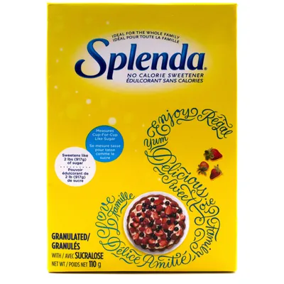 Splenda® No Calorie Sweetener Granulated (2lb Eqv)