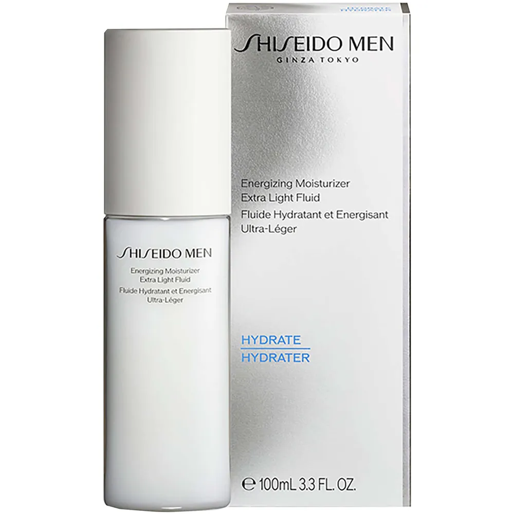 Shiseido Men Energizing Moisturizer Extra Light Fluid