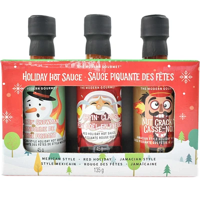 Holiday hot sauce 3PK