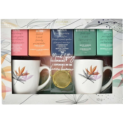 Mood tea collection with mugs