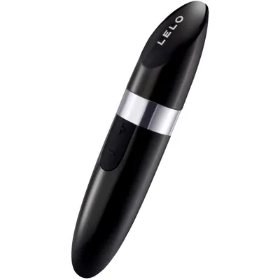 LELO MIA 2 Black Clitoral Lipstick Vibrator, Waterproof, 6 Variable Speed, Discreet