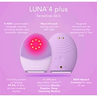 LUNA™ 4 Plus Near-Infrared & Microcurrent 4-IN-1 Skincare Essential for Sensitive Skin