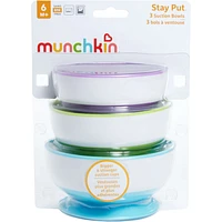 Stay Put™ 3 Suction Bowls