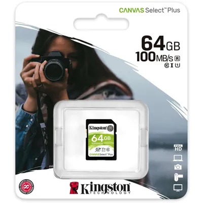 Canvas Select plus 64GB SDXC memory card