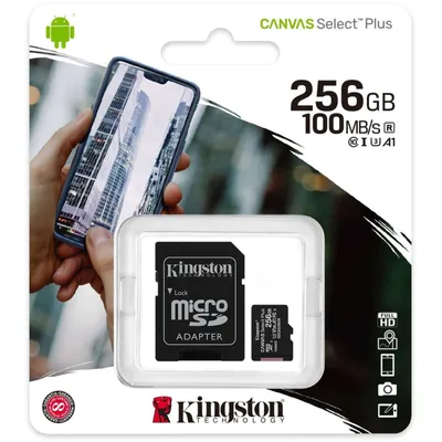 Canvas Select plus 256GB micro SDXC memory card