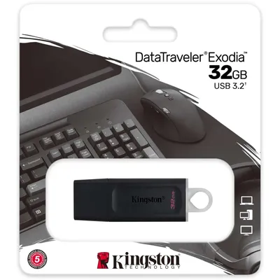 DataTraveler Exodia 32GB USB 3.2 Flash Drive