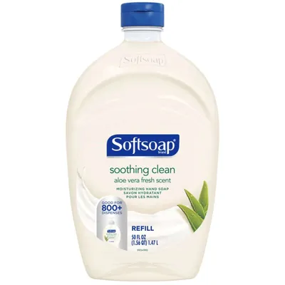 Softsoap Liquid Hand Soap Refill, Soothing Clean - 1.47 L