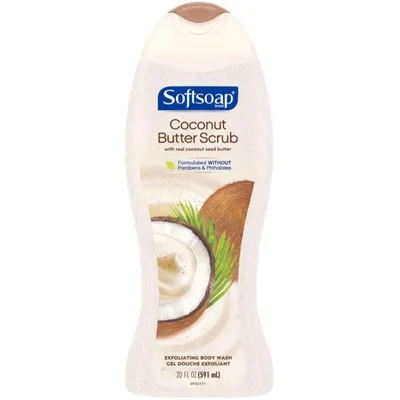 Softsoap Coconut Butter Scrub 591ml