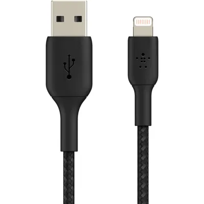 Braided Lightning to Usb A 3ft cable