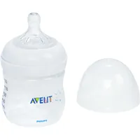 Avent Natural Baby Bottle, Clear, 4oz, 1pk, SCF010/17
