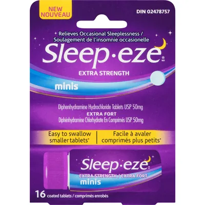 Sleep-eze Extra Strength Minis Coated Tablets