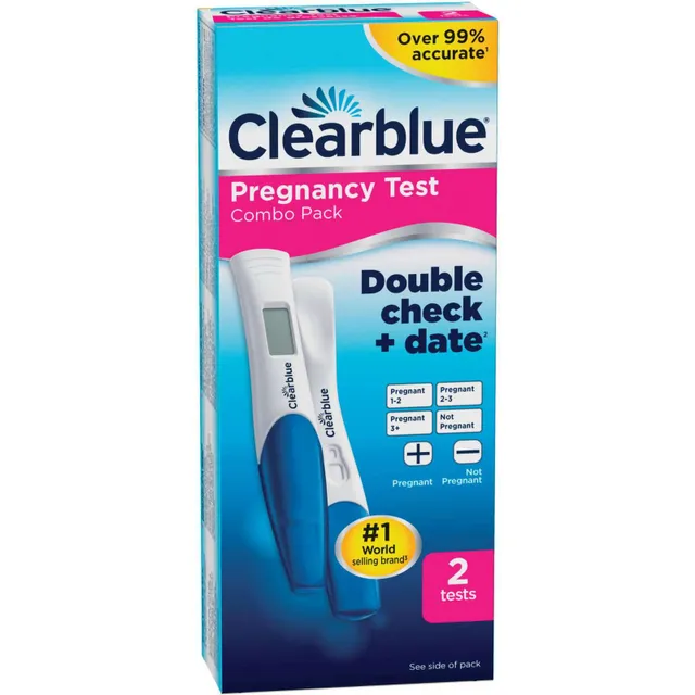 Clearblue Pregnancy Test Combo Pack With Digital Smart Countdown & Rapid  Detection - 2ct : Target