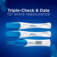 Pregnancy Test Combo Pack Triple-Check & Date