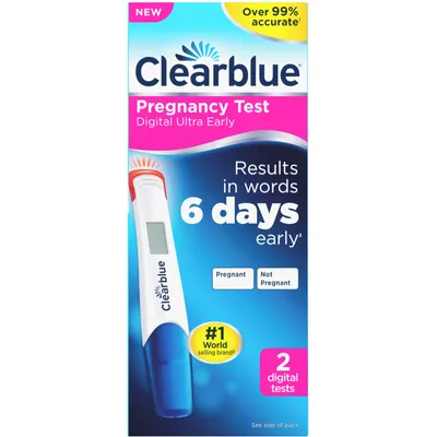 Clearblue Pregnancy Test Digital Ultra Early 2ct