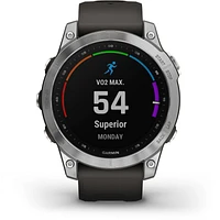 Fenix 7 smartwatch - Silver with Graphite Band