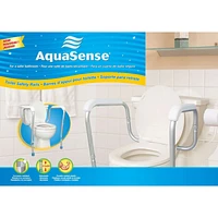 Adjustable Toilet Safety Rails, to Floor