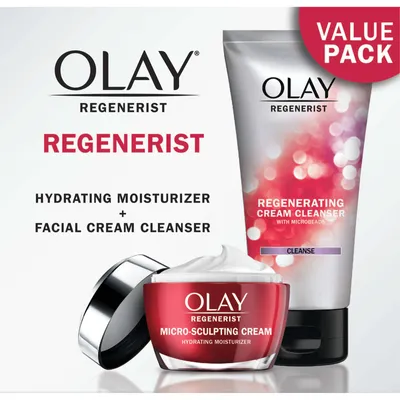 Regenerist Face Wash and Moisturizer - Duo Pack