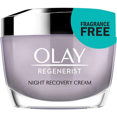 Regenerist Night Recovery Cream Face Moisturizer, Fragrance Free