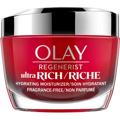 Olay Regenerist Ultra Rich Face Moisturizer, Fragrance-Free, 50 mL