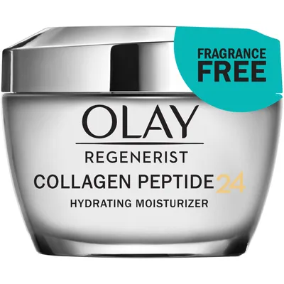 Olay Regenerist Collagen Peptide 24 Face Moisturizer, Fragrance-Free, 50 mL