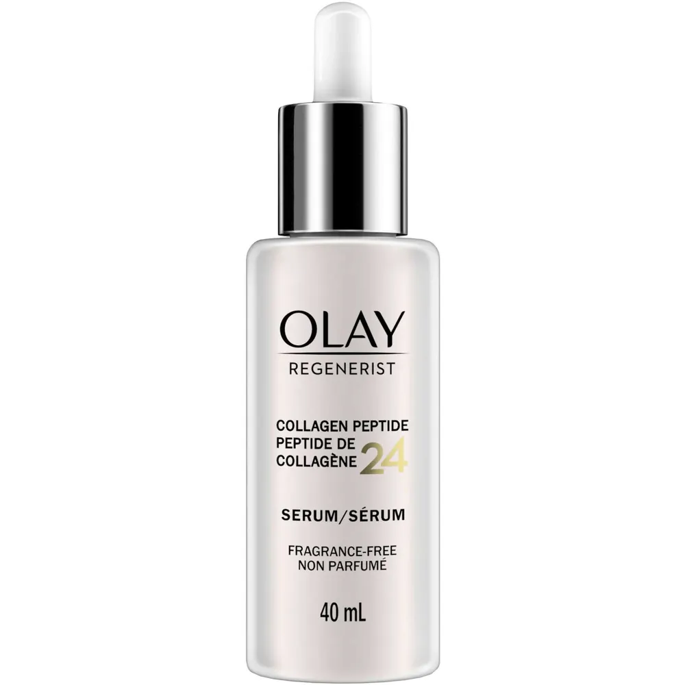 Olay Regenerist Collagen Peptide 24 Serum, Fragrance-Free, 40 mL