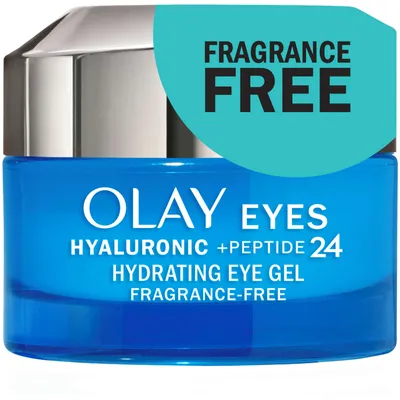 Hyaluronic + Peptide 24 Gel Eye Cream, Fragrance-Free