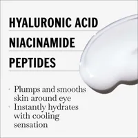 Hyaluronic + Peptide 24 Gel Eye Cream, Fragrance-Free