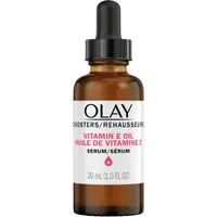 Olay Vitamin E Oil Serum, Nourishing Hydration Booster, Fragrance-Free, 30mL (1.0 Fl Oz)