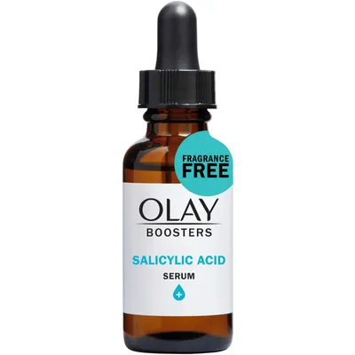 Olay Salicylic Acid Serum, Exfoliating Booster, Fragrance-Free