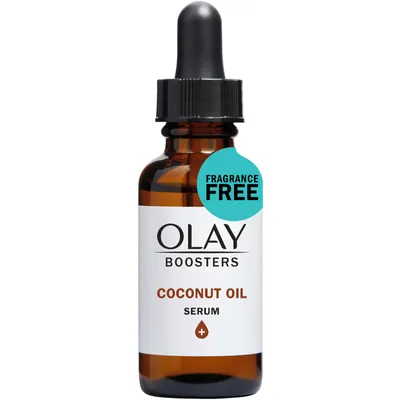 Olay Coconut Oil Serum, Nourishing Antioxidant Booster, Fragrance-Free, 30mL (1.0 Fl Oz)