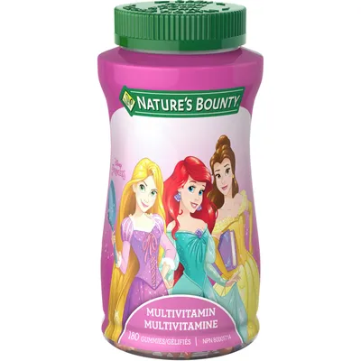 Disney Kids Princess Multivitamin, No Artificial Flavours