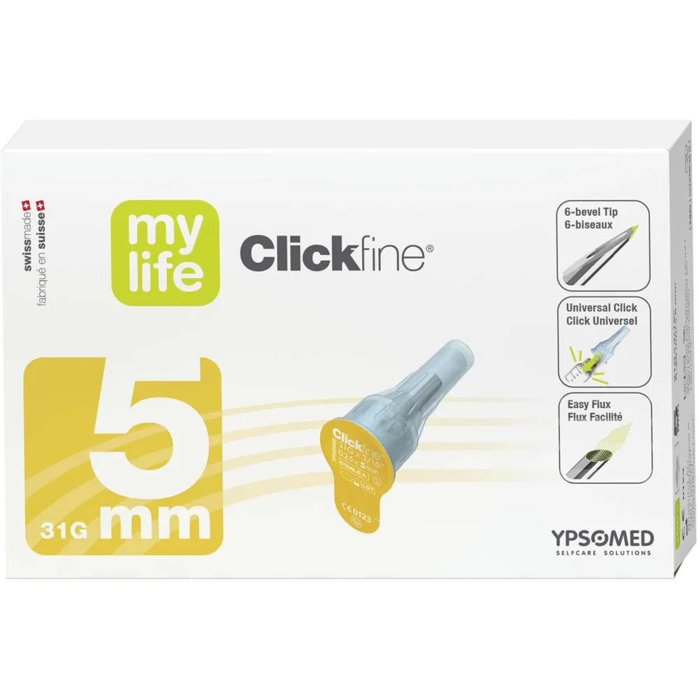 Clickfine Pen Needle 5mm 31G