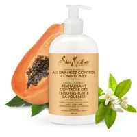 SheaMoisture  Frizz Control Conditioner for Curly Hair, Papaya and Neroli Paraben Free Conditioner 384 mL