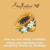 SheaMoisture  Frizz Control Conditioner for Curly Hair, Papaya and Neroli Paraben Free Conditioner 384 mL