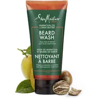 Sheamoisture Beard Wash for a deep clean Maracuja Oil and Shea Butter leaves behind a fresh feeling 6 fl oz