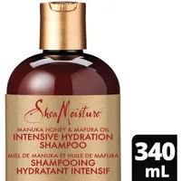 SheaMoisture Manuka Honey and Mafura Oil Intensive Hydration Shampoo for Dry, Damaged Hair with Fig Extract & Baobab Oil Sulfate-Free 384 ml