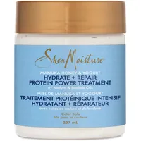 Hydrate + Repair Protein Power Hair Treatment for dry, damaged hair Manuka Honey & Yogurt sulfate-free deep conditioner 237 ml