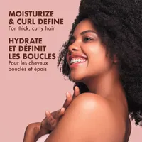 Curl & Style Milk Leave-In Conditioner for thick, curly Hair Coconut & Hibiscus with Silk Protein and Neem Oil 237 ml