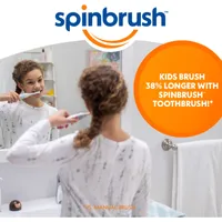 Kids Battery Powered Toothbrush, Soft Bristles